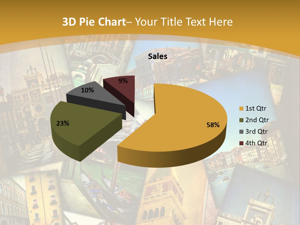 Banchina Grunge Venezia PowerPoint Template