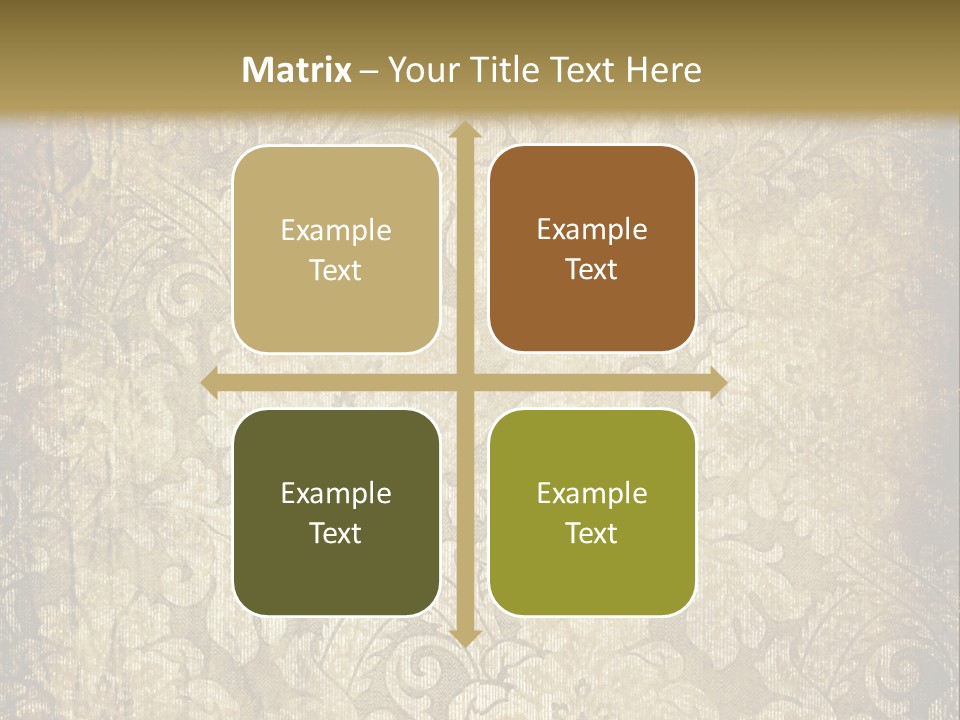 Paint Background Rusty PowerPoint Template