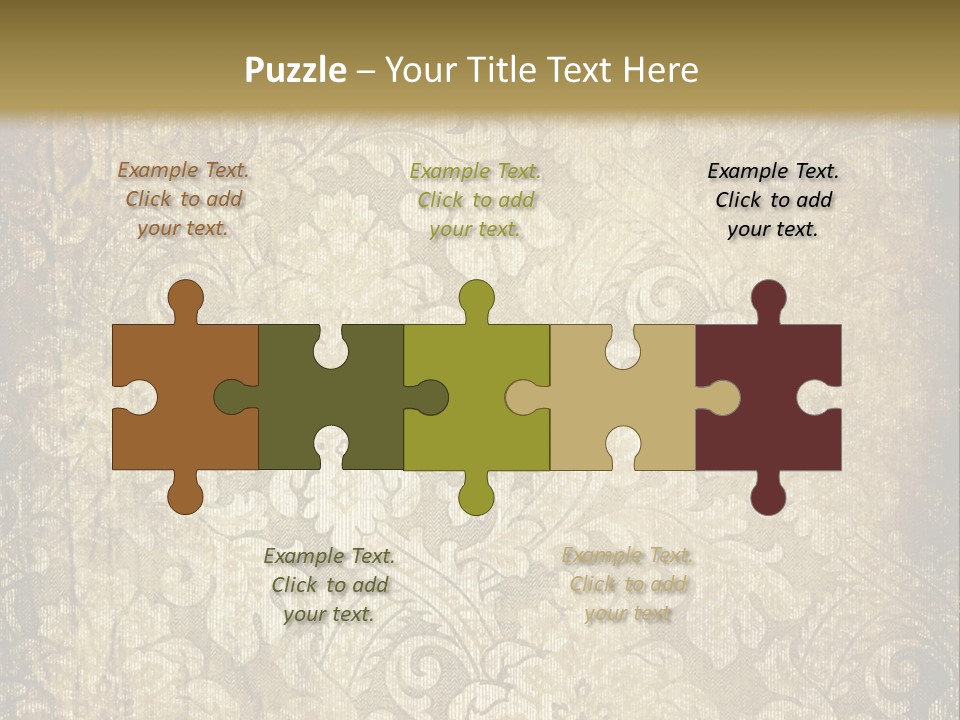 Paint Background Rusty PowerPoint Template