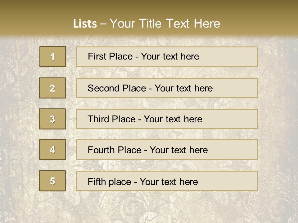 Paint Background Rusty PowerPoint Template