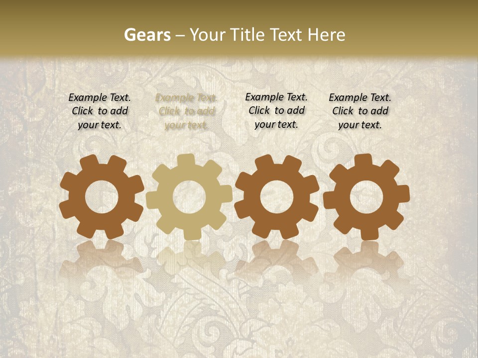 Paint Background Rusty PowerPoint Template