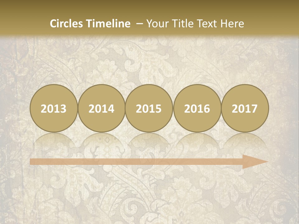 Paint Background Rusty PowerPoint Template