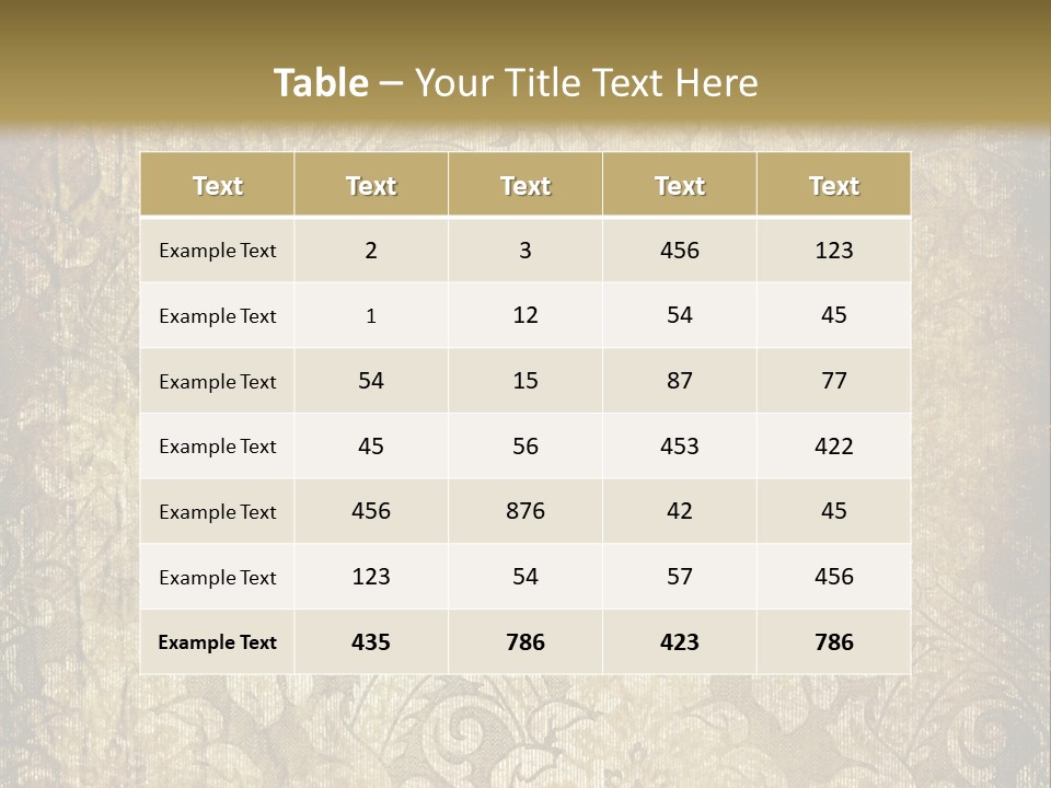 Paint Background Rusty PowerPoint Template