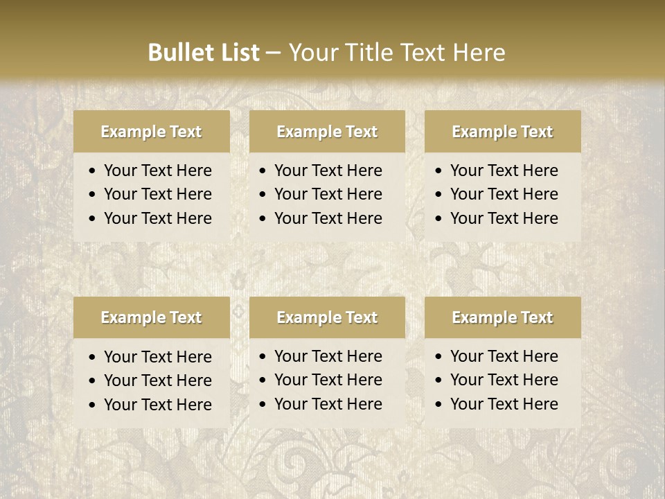 Paint Background Rusty PowerPoint Template