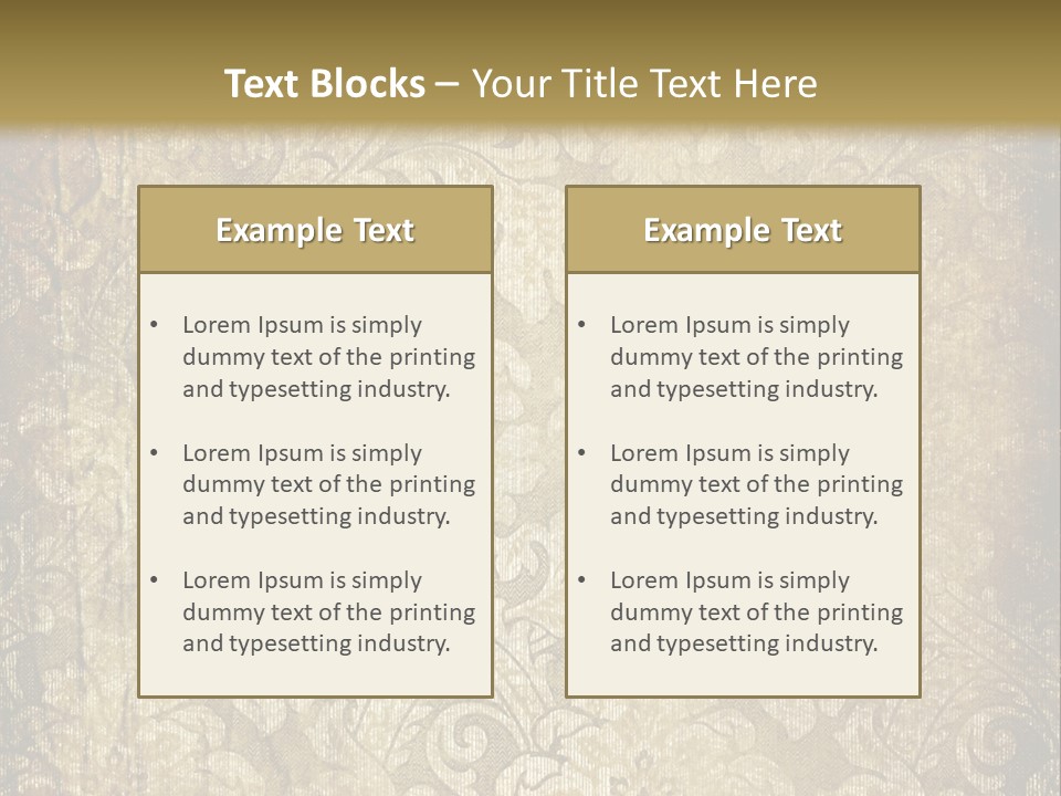 Paint Background Rusty PowerPoint Template