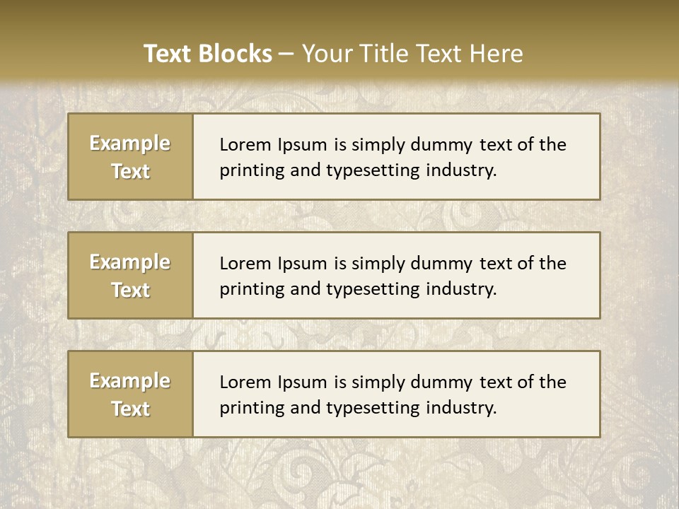 Paint Background Rusty PowerPoint Template