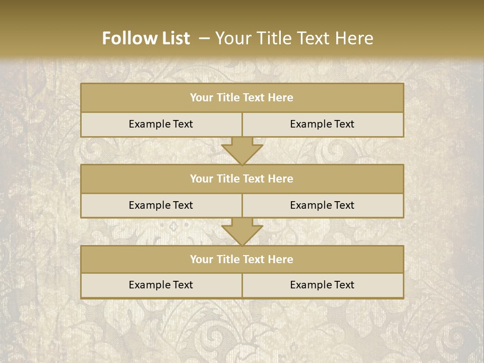 Paint Background Rusty PowerPoint Template