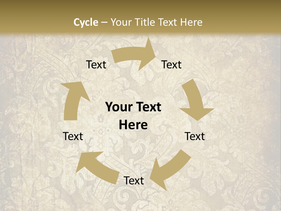 Paint Background Rusty PowerPoint Template