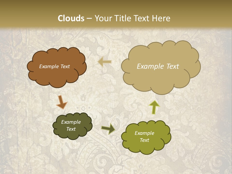 Paint Background Rusty PowerPoint Template