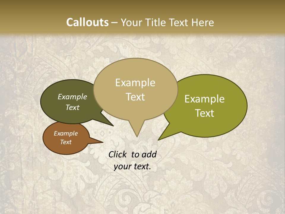 Paint Background Rusty PowerPoint Template