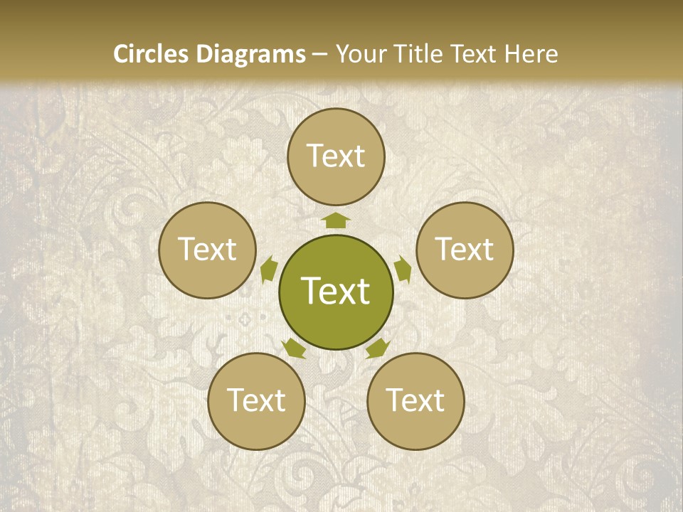 Paint Background Rusty PowerPoint Template