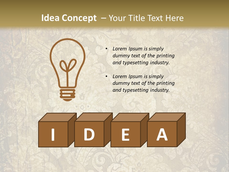 Paint Background Rusty PowerPoint Template