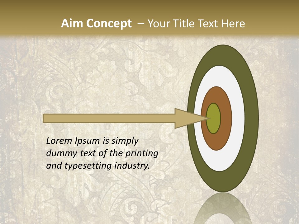 Paint Background Rusty PowerPoint Template