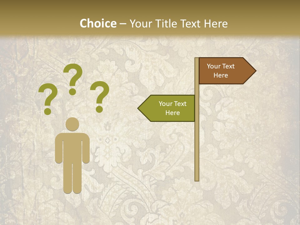 Paint Background Rusty PowerPoint Template