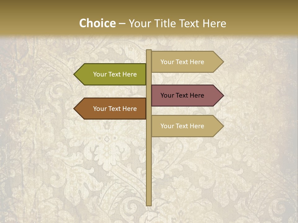 Paint Background Rusty PowerPoint Template