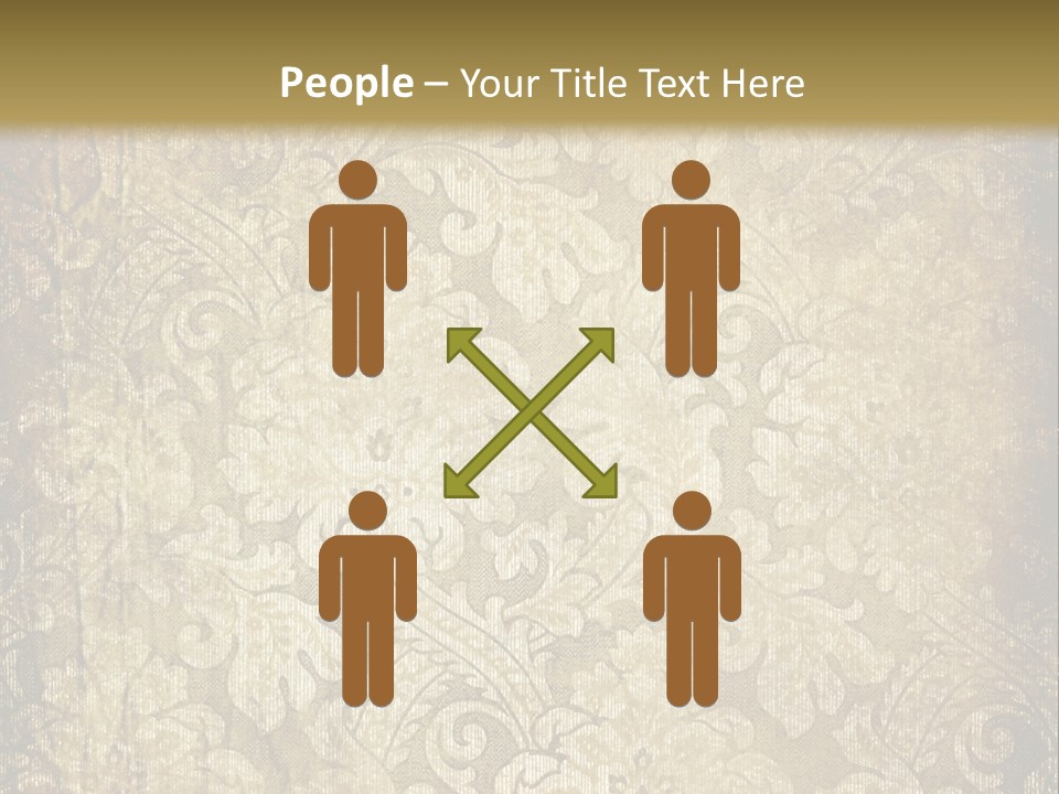 Paint Background Rusty PowerPoint Template