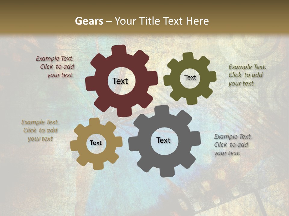 Background Paper Drawing PowerPoint Template