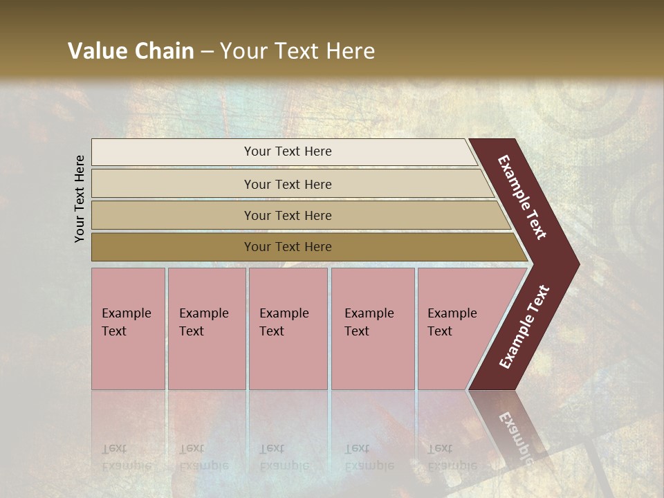 Background Paper Drawing PowerPoint Template