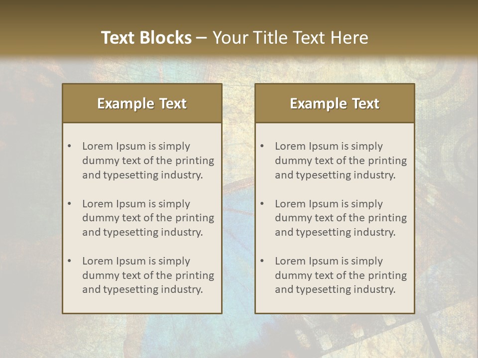 Background Paper Drawing PowerPoint Template
