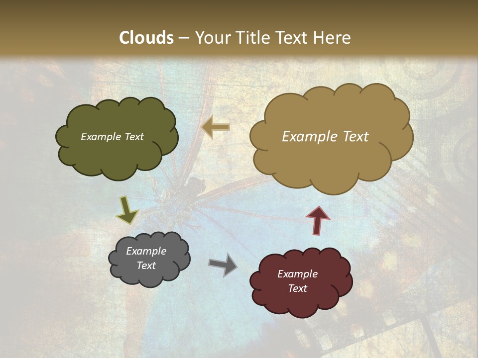 Background Paper Drawing PowerPoint Template