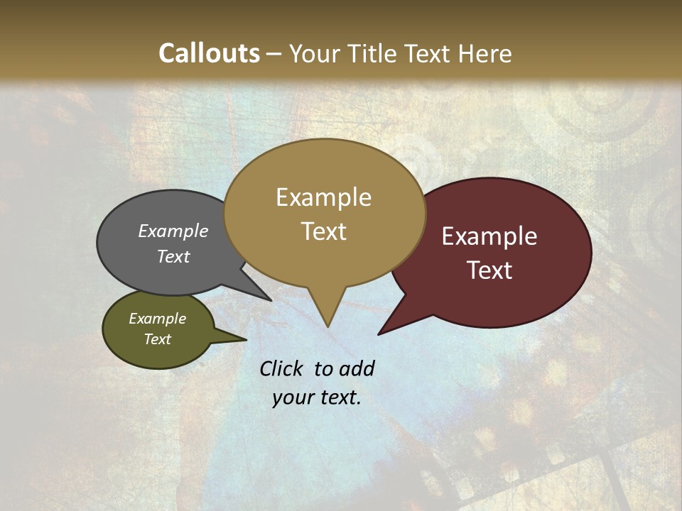 Background Paper Drawing PowerPoint Template
