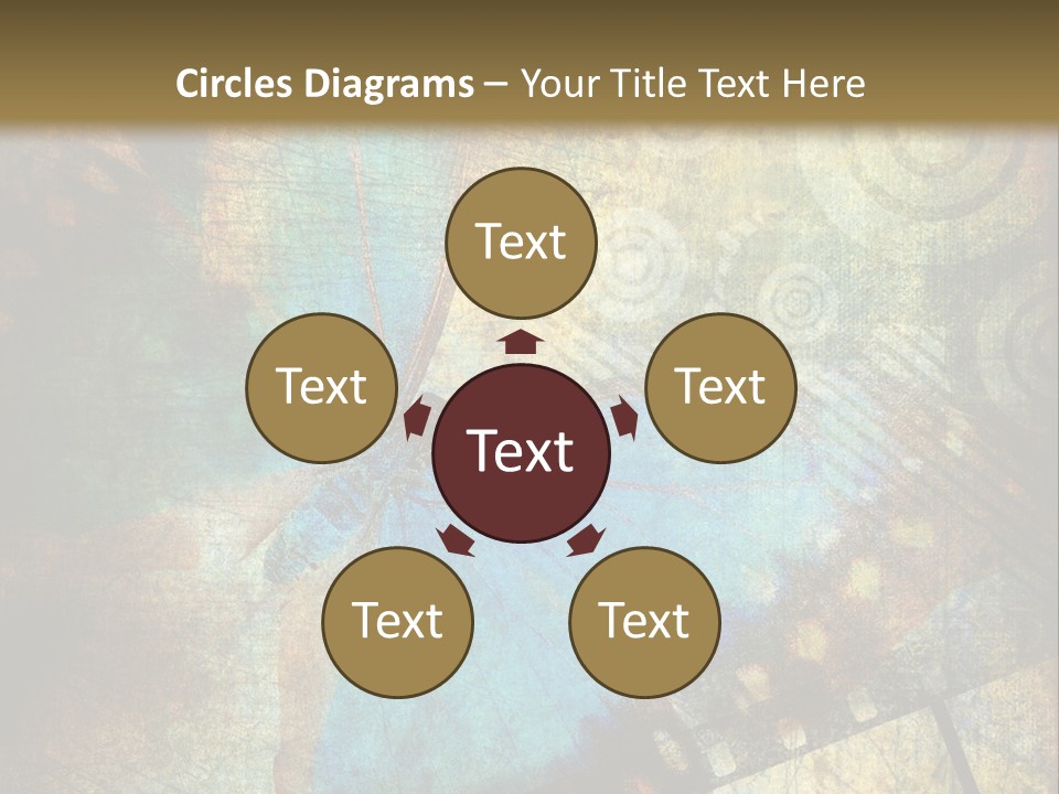 Background Paper Drawing PowerPoint Template