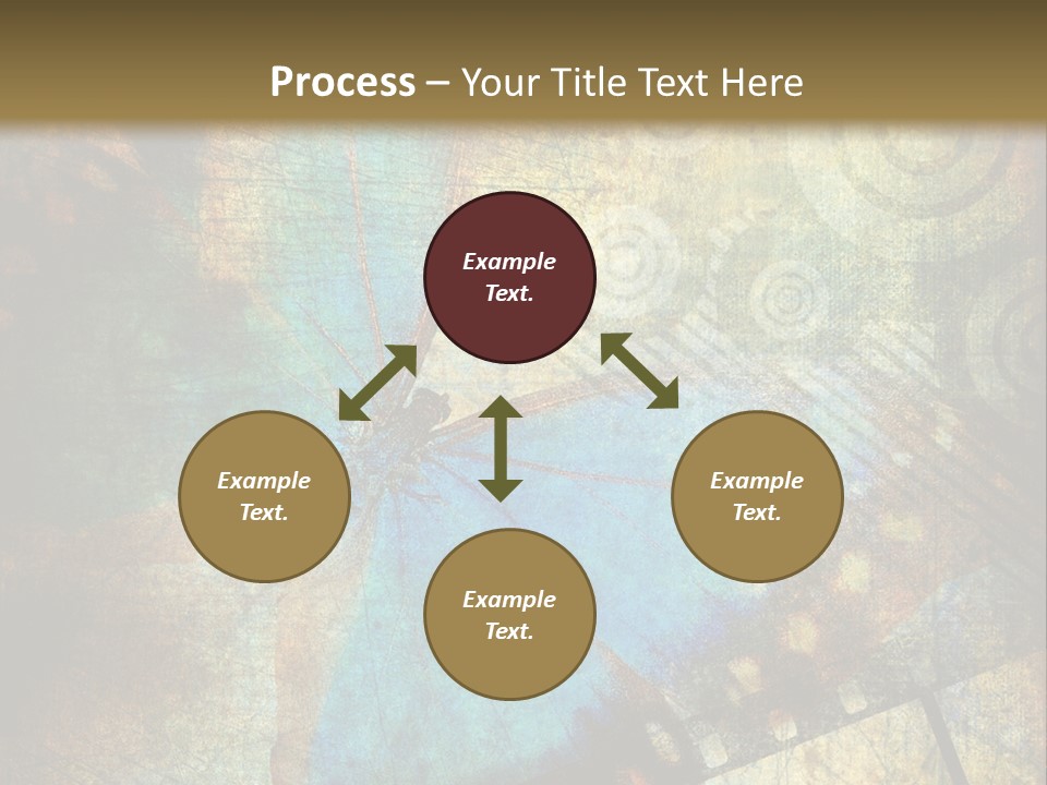 Background Paper Drawing PowerPoint Template
