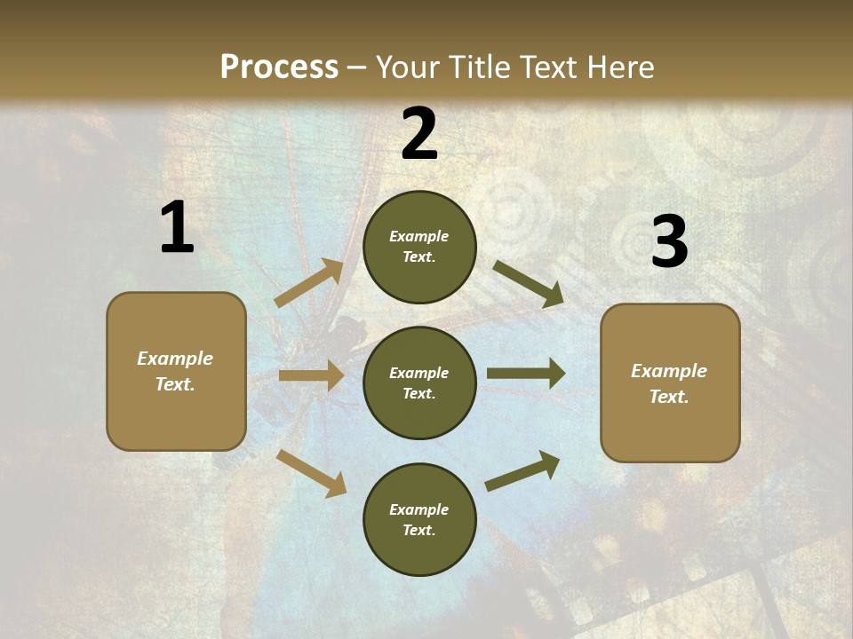 Background Paper Drawing PowerPoint Template