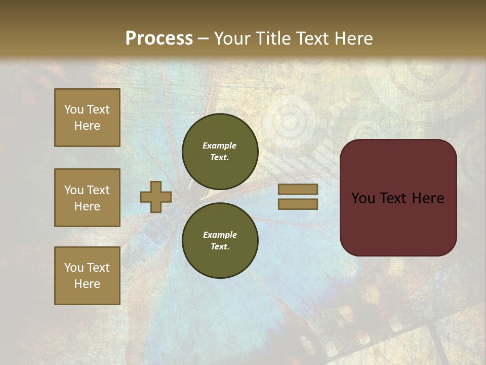 Background Paper Drawing PowerPoint Template