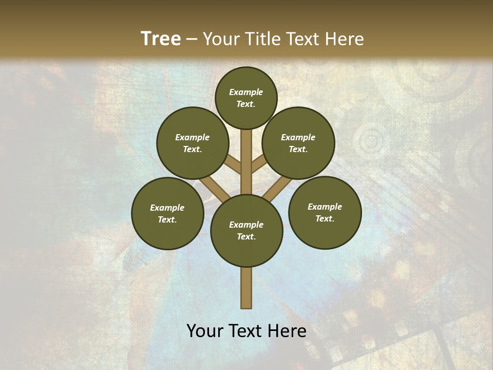 Background Paper Drawing PowerPoint Template