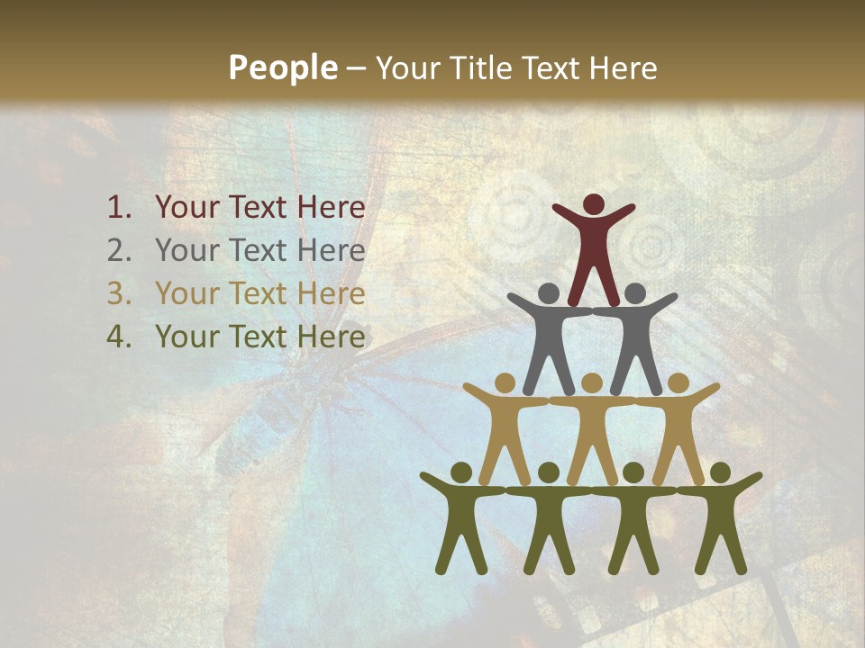 Background Paper Drawing PowerPoint Template