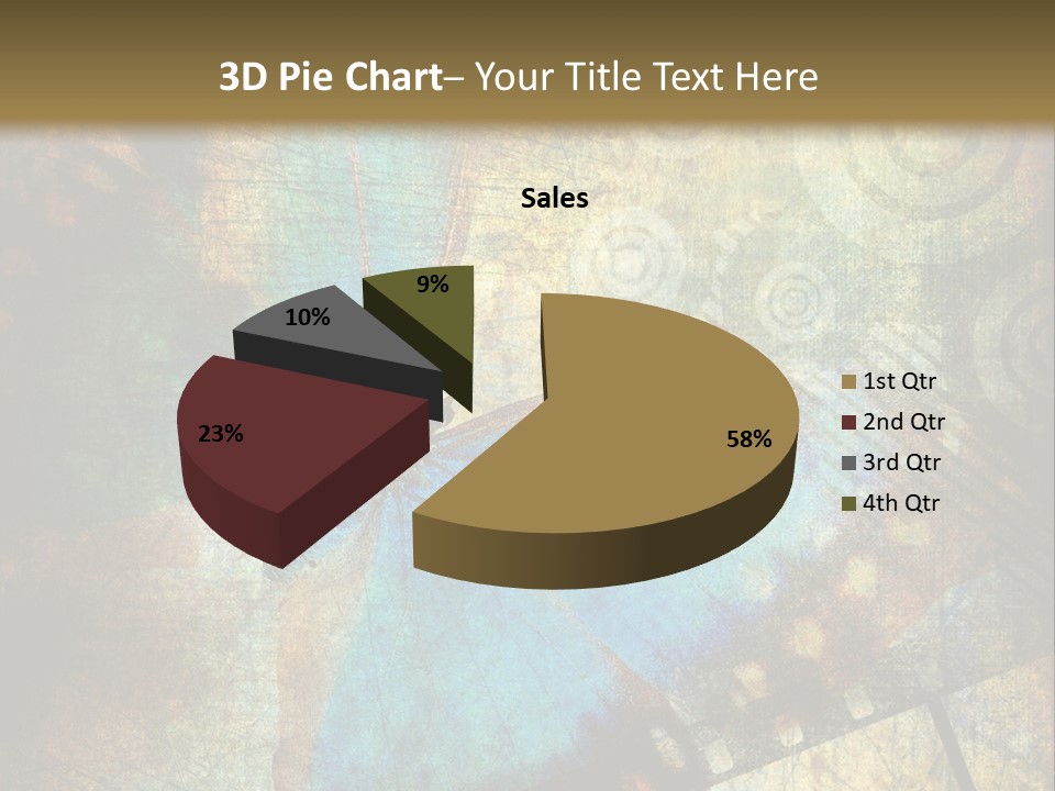 Background Paper Drawing PowerPoint Template