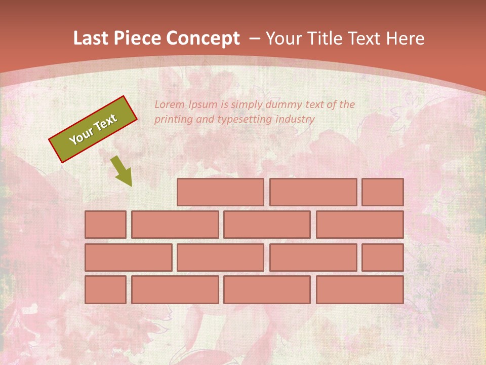 Green Copy Sacking PowerPoint Template