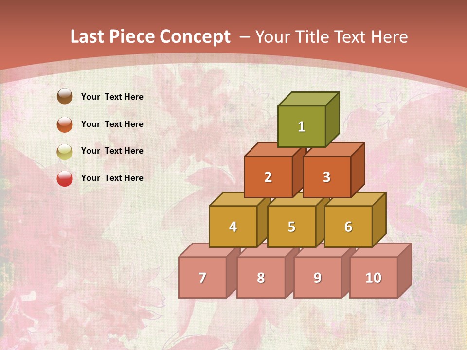 Green Copy Sacking PowerPoint Template