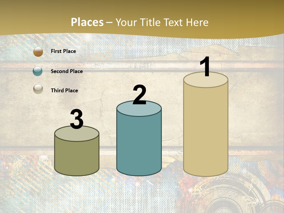 Decoration Grungy Style PowerPoint Template