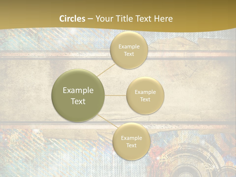 Decoration Grungy Style PowerPoint Template