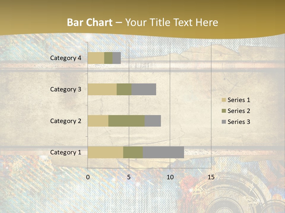 Decoration Grungy Style PowerPoint Template