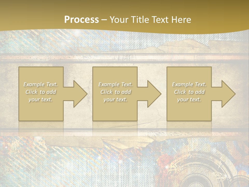 Decoration Grungy Style PowerPoint Template