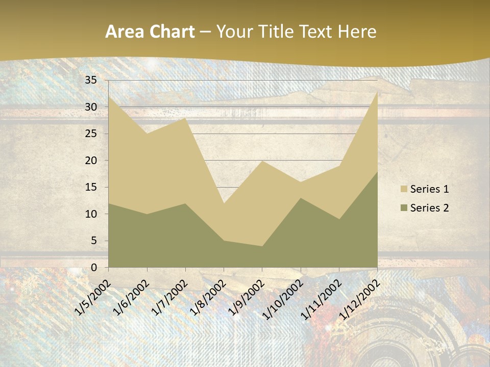Decoration Grungy Style PowerPoint Template