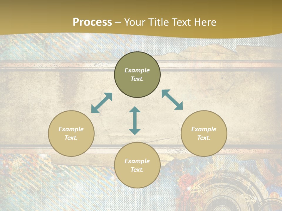 Decoration Grungy Style PowerPoint Template