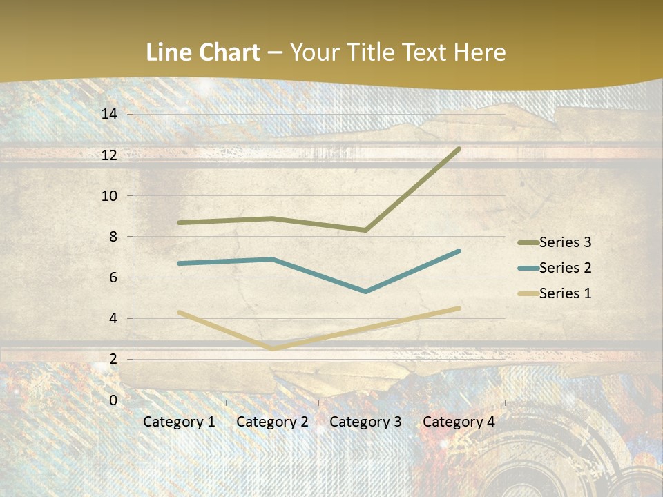 Decoration Grungy Style PowerPoint Template