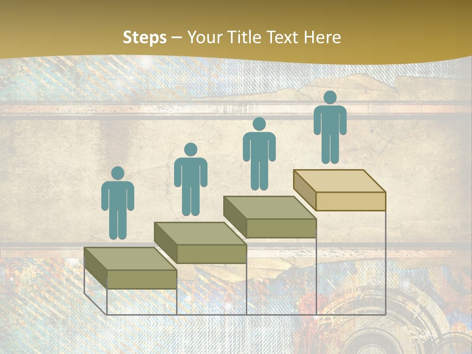 Decoration Grungy Style PowerPoint Template