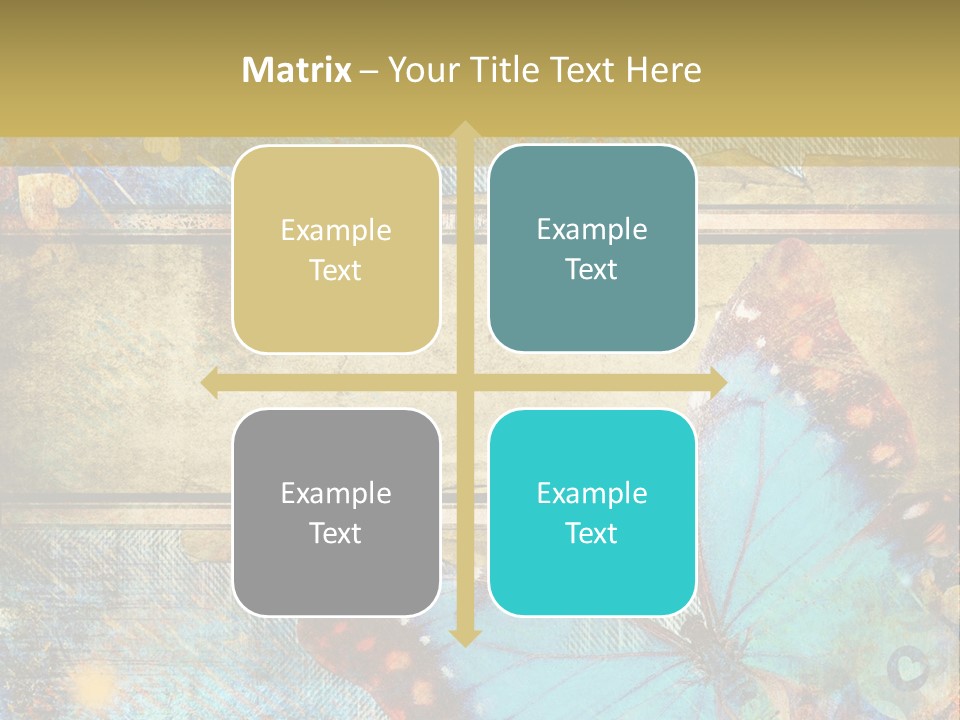 Clipart Denim Wallpaper PowerPoint Template