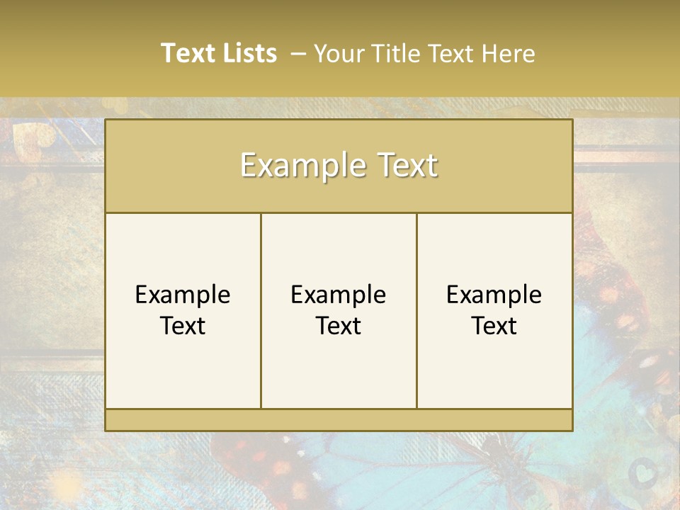Clipart Denim Wallpaper PowerPoint Template