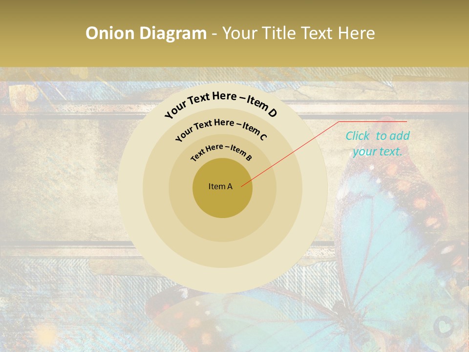 Clipart Denim Wallpaper PowerPoint Template