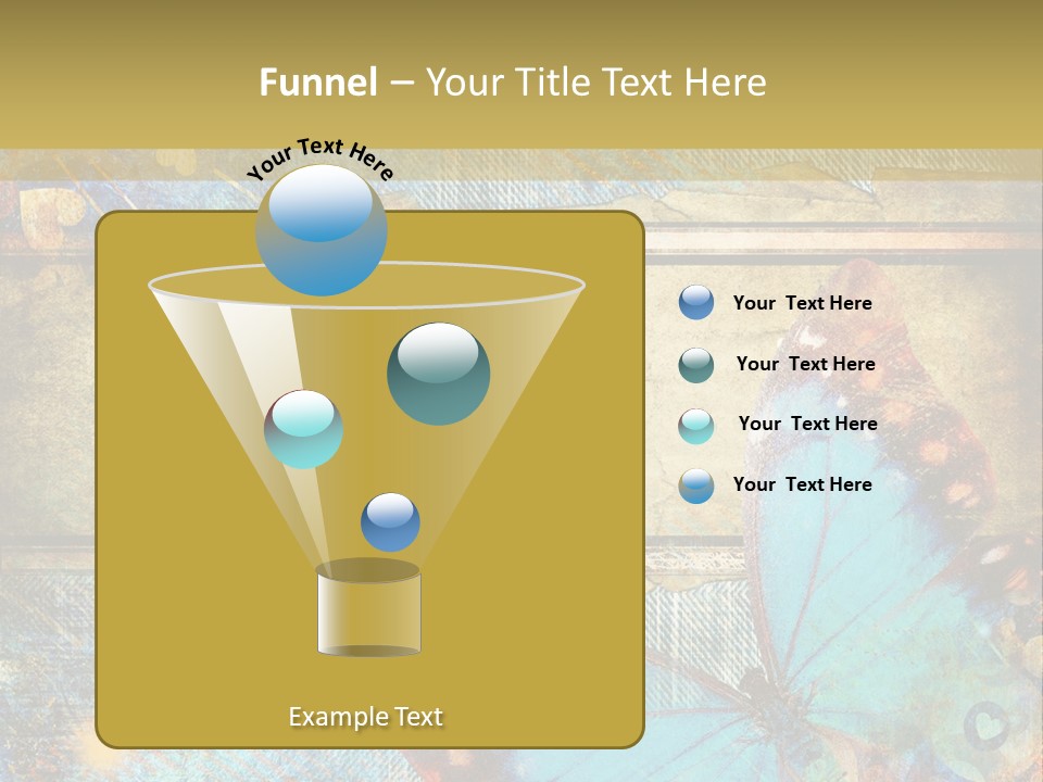 Clipart Denim Wallpaper PowerPoint Template