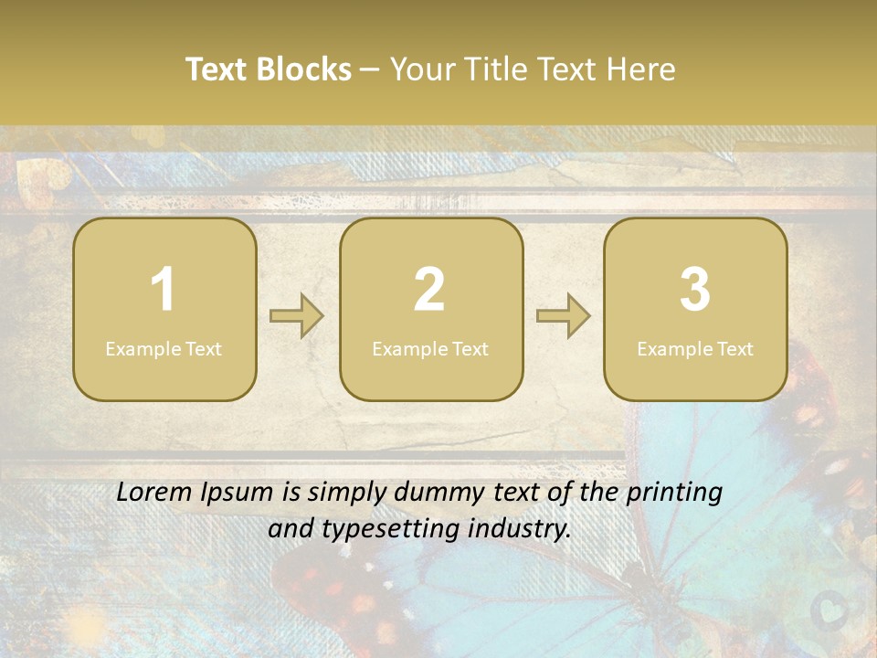 Clipart Denim Wallpaper PowerPoint Template