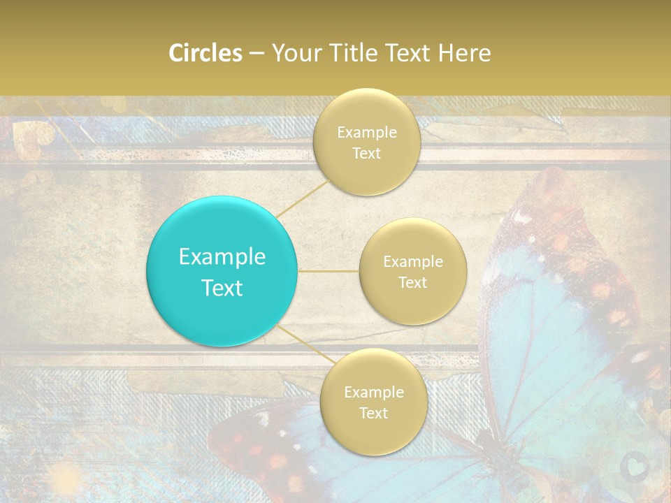 Clipart Denim Wallpaper PowerPoint Template