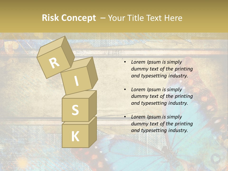 Clipart Denim Wallpaper PowerPoint Template