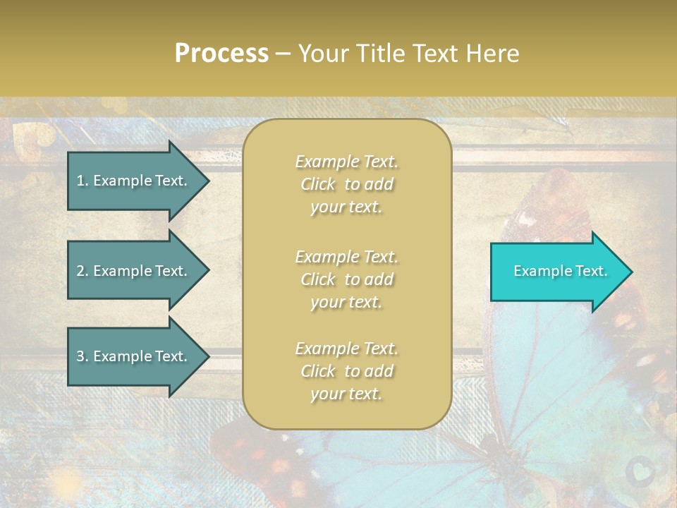Clipart Denim Wallpaper PowerPoint Template